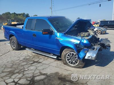 Czwarte zdjęcie samochodu z boku: 2012 FORD F150 SUPER CAB VIN:1FTFX1CF0CFA45467 - miniatura