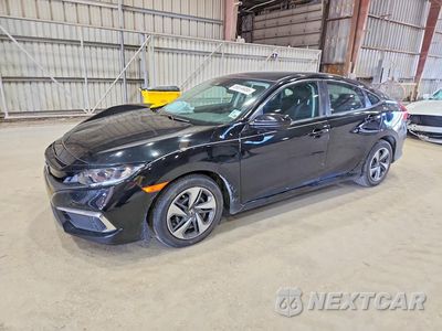 2019 HONDA CIVIC LX 2HGFC2F69KH596136 - główne zdjęcie licytacji z USA - miniatura