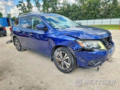 Czwarte zdjęcie samochodu z boku: 2018 NISSAN PATHFINDER SL VIN:5N1DR2MN9JC610595 - miniatura