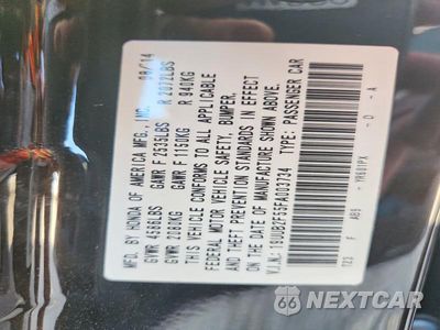 Zdjęcie 12 z 12 samochodu: 2015 ACURA TLX TECH VIN:19UUB2F55FA003734 - miniatura