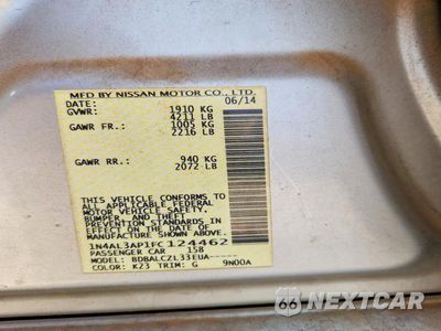 Zdjęcie 12 z 12 samochodu: 2015 NISSAN ALTIMA 2.5 S VIN:1N4AL3AP1FC124462 - miniatura