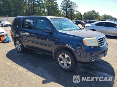 Czwarte zdjęcie samochodu z boku: 2012 HONDA PILOT EX VIN:5FNYF3H44CB027203 - miniatura