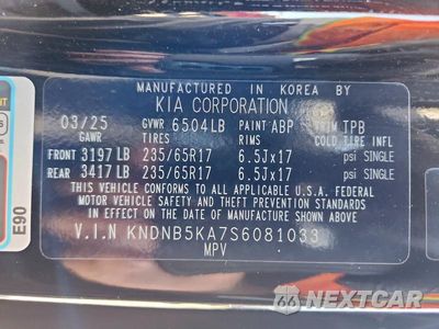 Zdjęcie 13 z 13 samochodu: 2025 KIA CARNIVAL LXS VIN:KNDNB5KA7S6081033 - miniatura