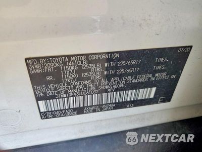 Zdjęcie 14 z 14 samochodu: 2020 TOYOTA RAV4 XLE VIN:JTMW1RFV3LD061032 - miniatura