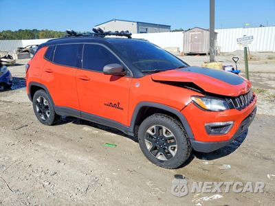 Czwarte zdjęcie samochodu z boku: 2018 JEEP COMPASS TRAILHAWK VIN:3C4NJDDB7JT198697 - miniatura