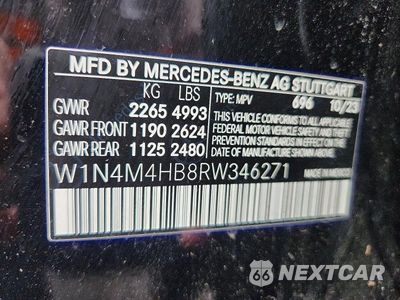 Zdjęcie 13 z 13 samochodu: 2024 MERCEDES-BENZ GLB 250 4MATIC VIN:W1N4M4HB8RW346271 - miniatura