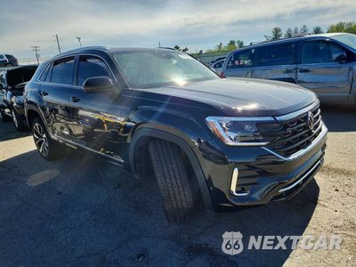 Czwarte zdjęcie samochodu z boku: 2025 VOLKSWAGEN ATLAS CROSS SPORT SEL PREMIUM R-LINE VIN:1V2FE2CA2SC226844 - miniatura