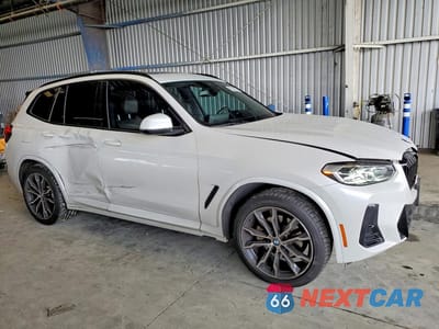 Czwarte zdjęcie samochodu z boku: 2022 BMW X3 XDRIVE30I VIN:WBX57DP02NN149134 - miniatura