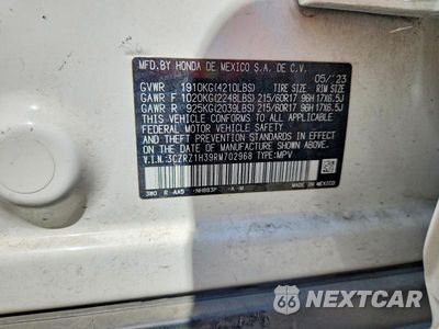 Zdjęcie 12 z 12 samochodu: 2024 HONDA HR-V LX VIN:3CZRZ1H39RM702968 - miniatura