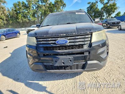 Piąte zdjęcie samochodu w środku: 2016 FORD EXPLORER POLICE INTERCEPTOR VIN:1FM5K8AR9GGA62845 - miniatura