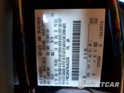 Zdjęcie 12 z 12 samochodu: 2022 FORD ESCAPE SEL VIN:1FMCU9H67NUA22362 - miniatura