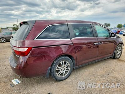 Trzecie zdjęcie samochodu z tyłu: 2012 HONDA ODYSSEY EXL VIN:5FNRL5H68CB132899 - miniatura