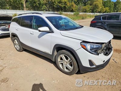 Czwarte zdjęcie samochodu z boku: 2018 GMC TERRAIN SLE VIN:3GKALTEX8JL364453 - miniatura
