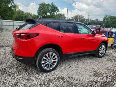 Trzecie zdjęcie samochodu z tyłu: 2022 CHEVROLET BLAZER RS VIN:3GNKBERS3NS161339 - miniatura