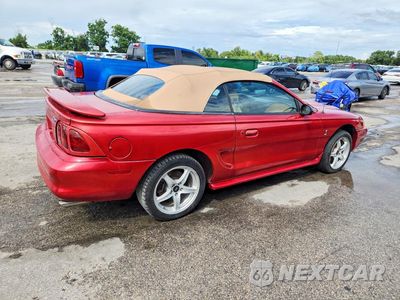 Trzecie zdjęcie samochodu z tyłu: 1998 FORD MUSTANG COBRA VIN:1FAFP46V0WF178728 - miniatura