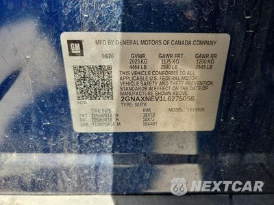 Zdjęcie 14 z 14 samochodu: 2020 CHEVROLET EQUINOX PREMIER VIN:2GNAXNEV1L6275056 - miniatura