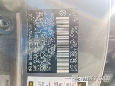 Zdjęcie 12 z 12 samochodu: 2006 TOYOTA CAMRY LE VIN:JTDBE32K163064923 - miniatura
