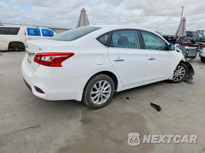 Trzecie zdjęcie samochodu z tyłu: 2019 NISSAN SENTRA SV VIN:3N1AB7AP9KY216251 - miniatura