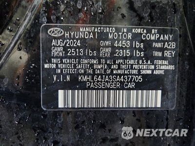 Zdjęcie 12 z 12 samochodu: 2025 HYUNDAI SONATA SEL VIN:KMHL64JA3SA437705 - miniatura
