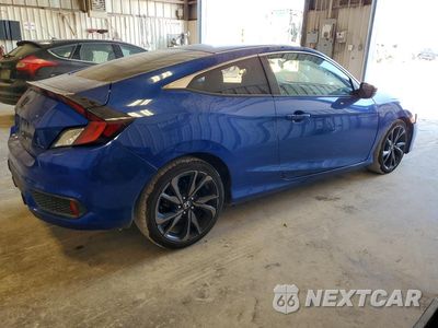 Trzecie zdjęcie samochodu z tyłu: 2020 HONDA CIVIC SPORT VIN:2HGFC4B81LH301244 - miniatura