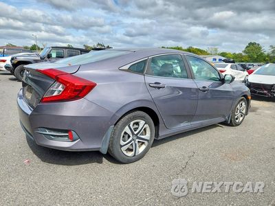Trzecie zdjęcie samochodu z tyłu: 2018 HONDA CIVIC LX VIN:2HGFC2F50JH565931 - miniatura
