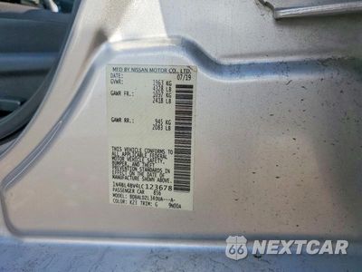 Zdjęcie 12 z 12 samochodu: 2020 NISSAN ALTIMA S VIN:1N4BL4BV4LC123678 - miniatura
