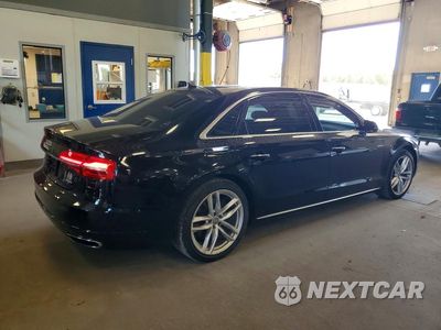 Trzecie zdjęcie samochodu z tyłu: 2015 AUDI A8 L QUATTRO VIN:WAU3GAFD0FN032366 - miniatura