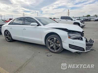 Czwarte zdjęcie samochodu z boku: 2014 AUDI A8 L QUATTRO VIN:WAUR2AFD9EN002631 - miniatura