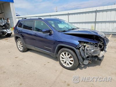 Czwarte zdjęcie samochodu z boku: 2015 JEEP CHEROKEE LIMITED VIN:1C4PJMDSXFW715999 - miniatura