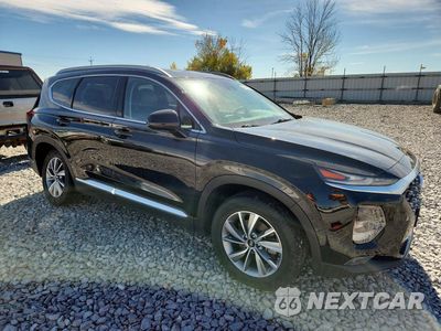 Czwarte zdjęcie samochodu z boku: 2020 HYUNDAI SANTA FE SEL/SEL PLUS VIN:5NMS3CAD7LH201580 - miniatura