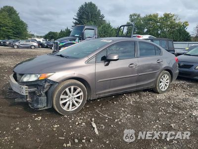 2012 HONDA CIVIC EXL 19XFB2F97CE057006 - główne zdjęcie licytacji z USA - miniatura