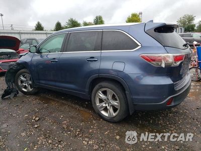 Drugie zdjęcie samochodu z przodu: 2016 TOYOTA HIGHLANDER LIMITED VIN:5TDDKRFH6GS315535 - miniatura