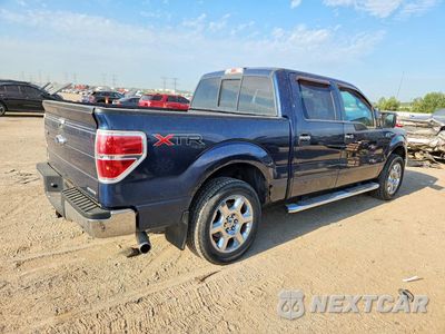 Trzecie zdjęcie samochodu z tyłu: 2013 FORD F150 SUPERCREW VIN:1FTFW1EF1DKD74381 - miniatura