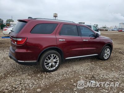 Trzecie zdjęcie samochodu z tyłu: 2016 DODGE DURANGO LIMITED VIN:1C4RDJDG3GC403245 - miniatura