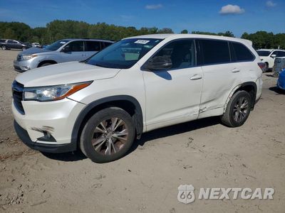 2015 TOYOTA HIGHLANDER LE PLUS 5TDZKRFH7FS076808 - główne zdjęcie licytacji z USA - miniatura