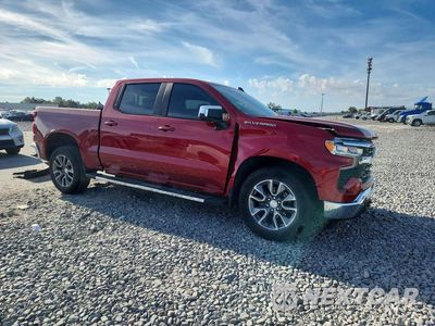 Czwarte zdjęcie samochodu z boku: 2024 CHEVROLET SILVERADO C1500 LT VIN:1GCPACEDXRZ164681 - miniatura