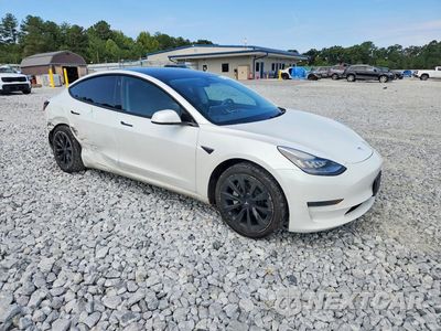 Czwarte zdjęcie samochodu z boku: 2022 TESLA MODEL 3 VIN:5YJ3E1EA5NF241695 - miniatura
