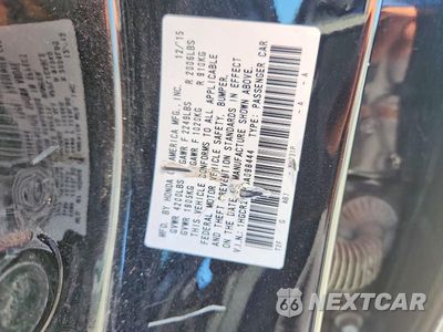 Zdjęcie 20 z 21 samochodu: 2016 HONDA ACCORD LX VIN:1HGCR2F3XGA098444 - miniatura