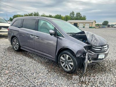 Czwarte zdjęcie samochodu z boku: 2015 HONDA ODYSSEY TOURING VIN:5FNRL5H99FB034513 - miniatura