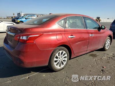 Trzecie zdjęcie samochodu z tyłu: 2018 NISSAN SENTRA SV VIN:3N1AB7AP7JY295563 - miniatura