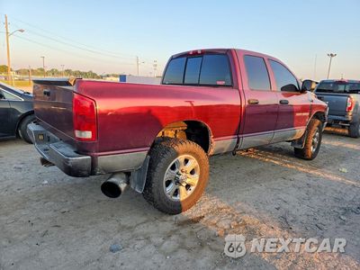 Trzecie zdjęcie samochodu z tyłu: 2003 DODGE RAM 2500 ST VIN:1D7KU28C63J520067 - miniatura