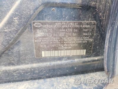 Zdjęcie 12 z 12 samochodu: 2011 HYUNDAI SONATA SE VIN:5NPEC4AC4BH036454 - miniatura