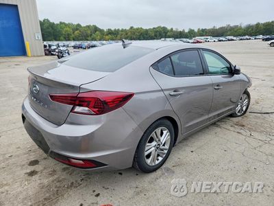 Trzecie zdjęcie samochodu z tyłu: 2020 HYUNDAI ELANTRA VALUE EDITION VIN:KMHD84LF3LU910624 - miniatura