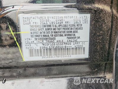 Zdjęcie 12 z 12 samochodu: 2022 NISSAN SENTRA SV VIN:3N1AB8CV9NY254455 - miniatura