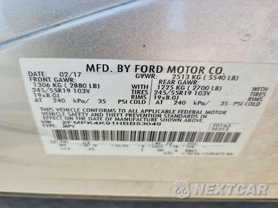 Zdjęcie 12 z 12 samochodu: 2017 FORD EDGE TITANIUM VIN:2FMPK4K91HBB53049 - miniatura
