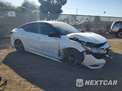 Czwarte zdjęcie samochodu z boku: 2021 NISSAN SENTRA SR VIN:3N1AB8DV0MY217744 - miniatura