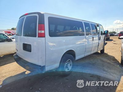 Trzecie zdjęcie samochodu z tyłu: 2014 CHEVROLET EXPRESS DELIVERY VAN VIN:1GBWGJCA4E1135956 - miniatura