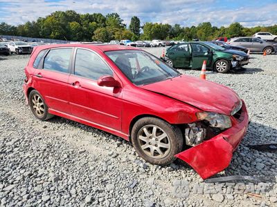 Czwarte zdjęcie samochodu z boku: 2006 KIA SPECTRA SPECTRA5 VIN:KNAFE161765339669 - miniatura