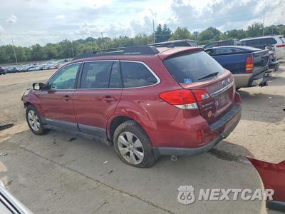 Drugie zdjęcie samochodu z przodu: 2011 SUBARU OUTBACK 2.5I LIMITED VIN:4S4BRBKC7B3326618 - miniatura
