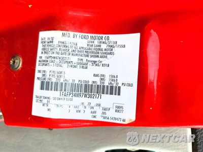 Zdjęcie 12 z 12 samochodu: 2007 FORD FOCUS ZX4 VIN:1FAFP34N97W302171 - miniatura